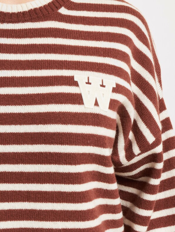 Tya Striped Oversized Jumper-7