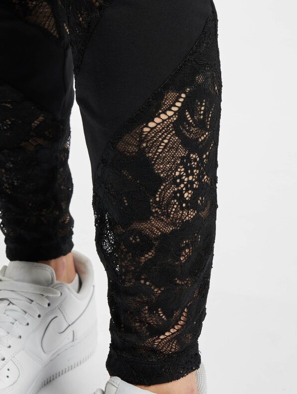 Ladies Highwaist Lace Inset -4