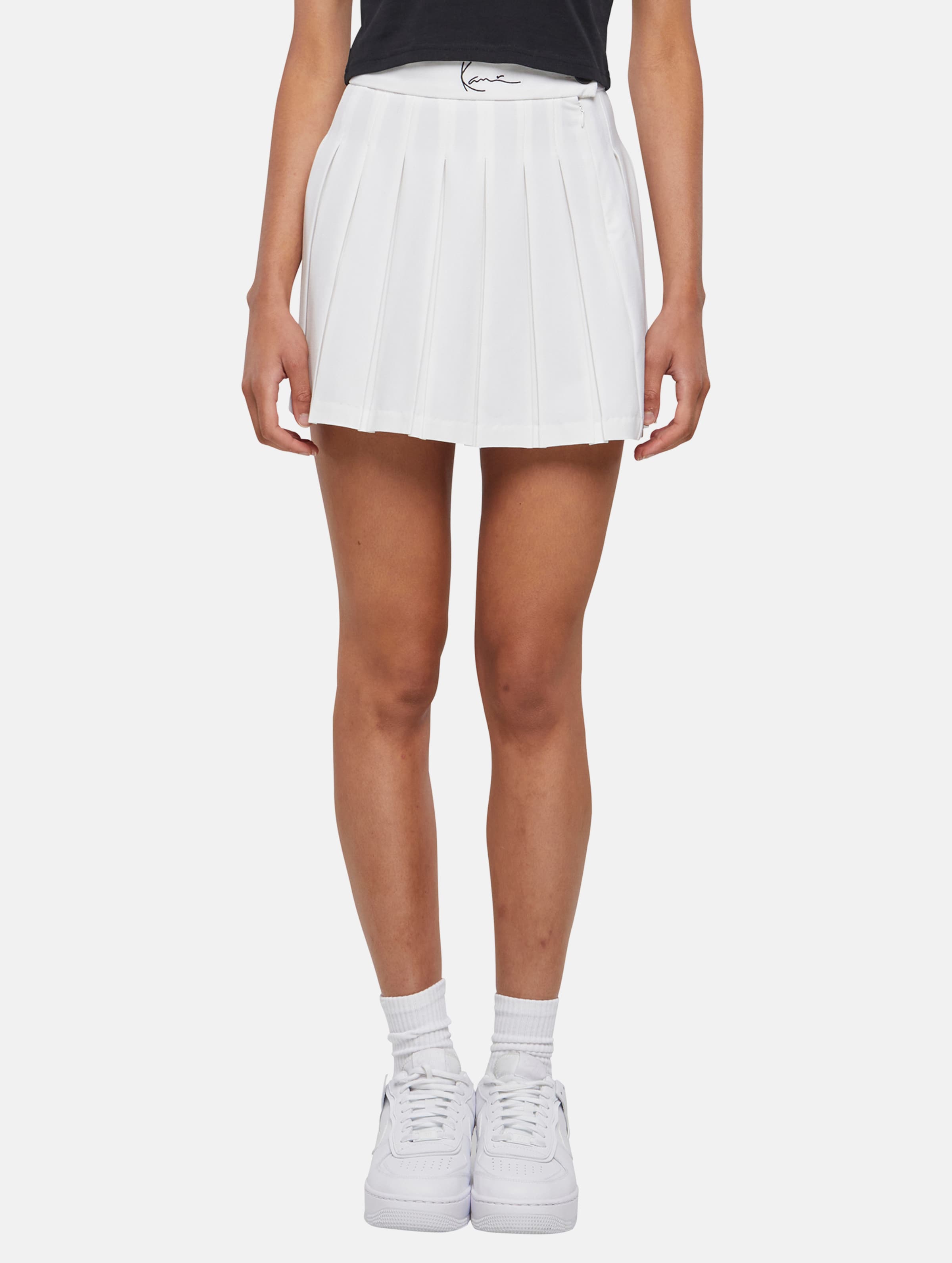 Karl Kani Small Signature Tennis Skirt Vrouwen op kleur wit, Maat L