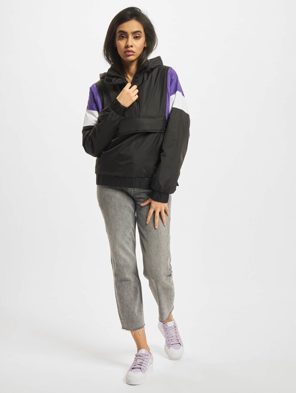 Ladies 3-Tone Padded Pull Over -6