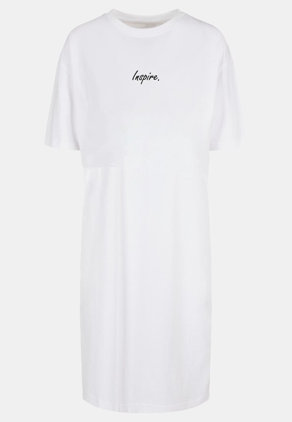 Ladies Inspire Oversized Slit Tee -2
