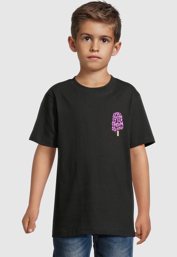 Kids Ice Cream Season - Basic T-Shirt-0