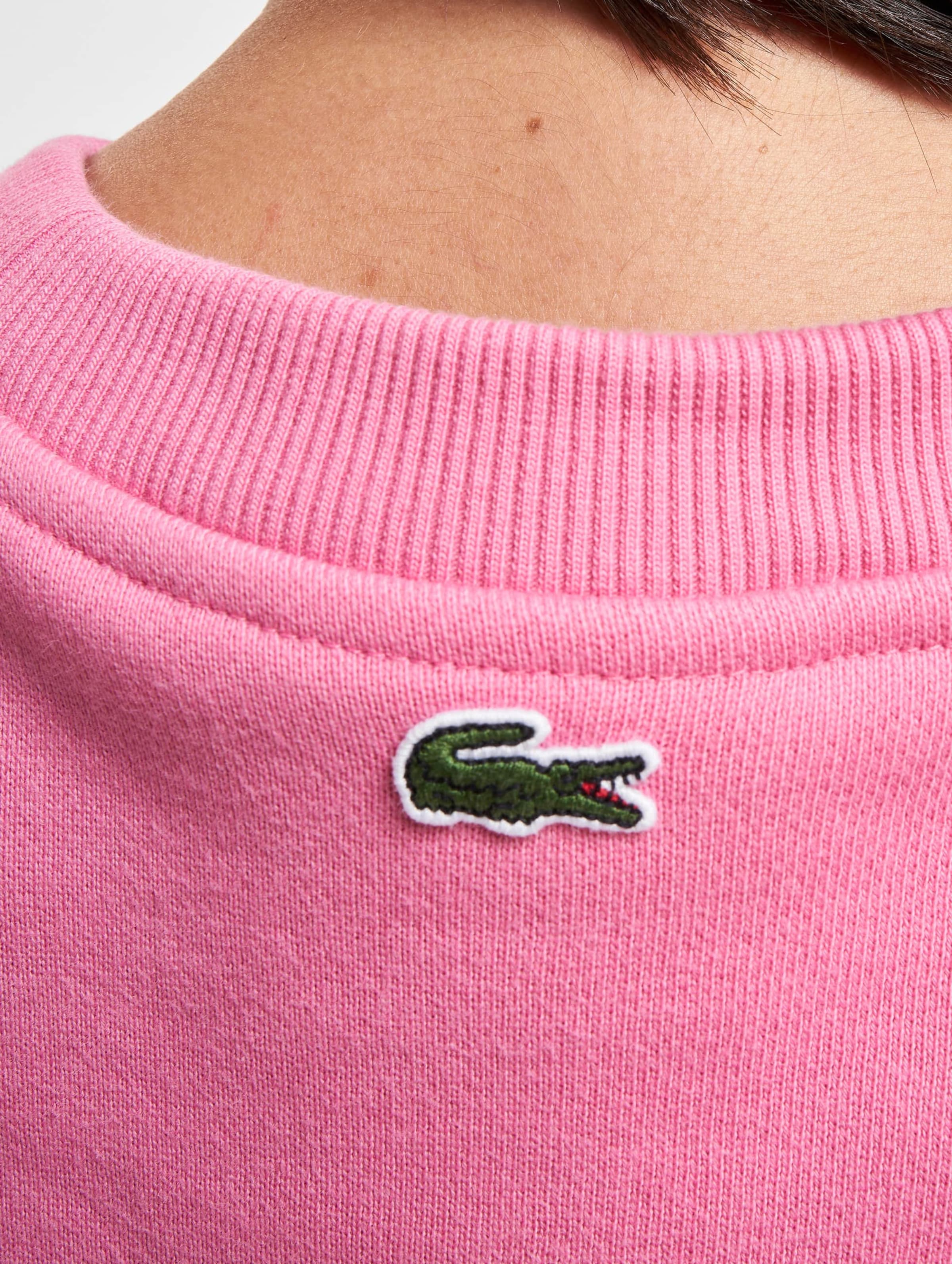 Lacoste pink sale jumper