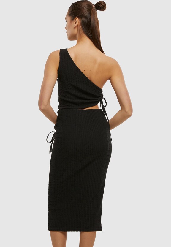 Ladies Cut Out Jersey Dress-1