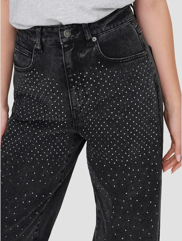 Hope Rhinestone High Waist Bootcut-2