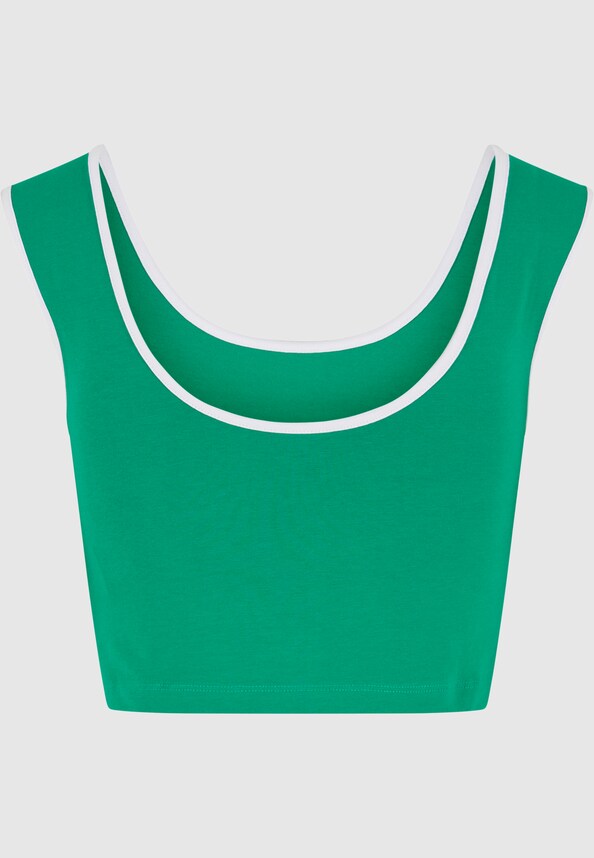  Ladies Contrast Cropped -7