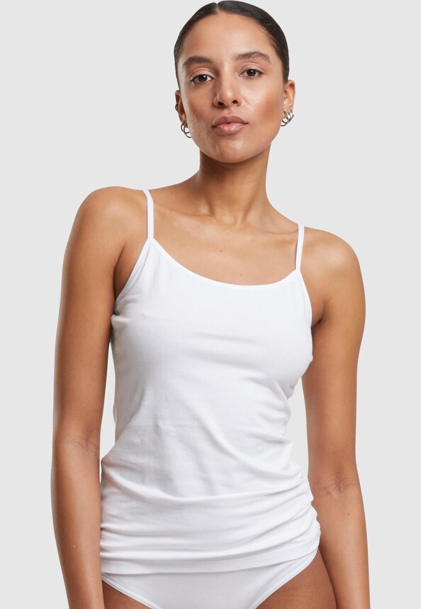 Ladies Basic Tank Top Cotton  2-Pack-0