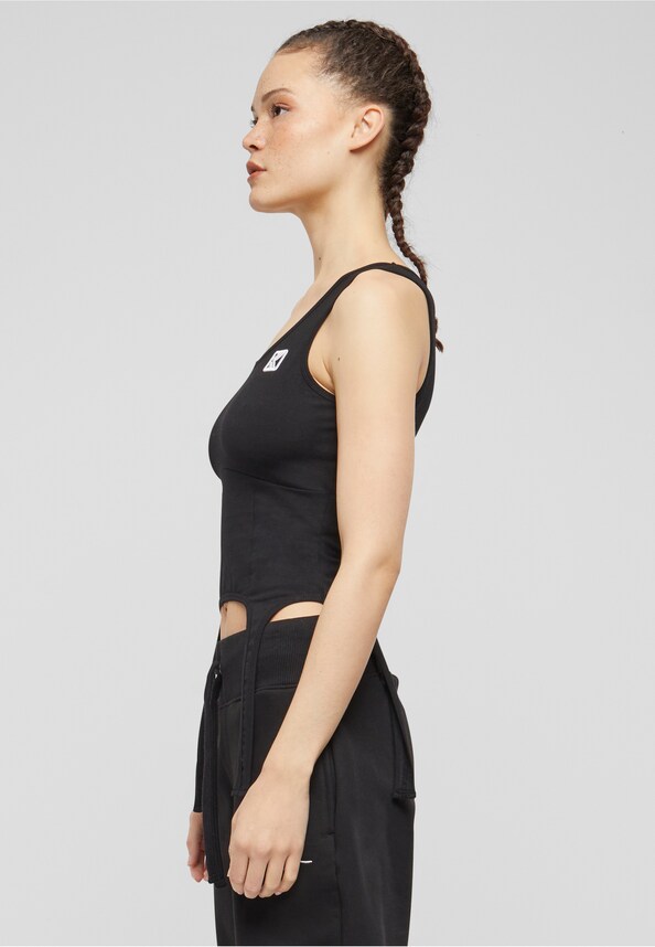 KW241-002-1 Karl Kani KK Og Corset Strap Top-2