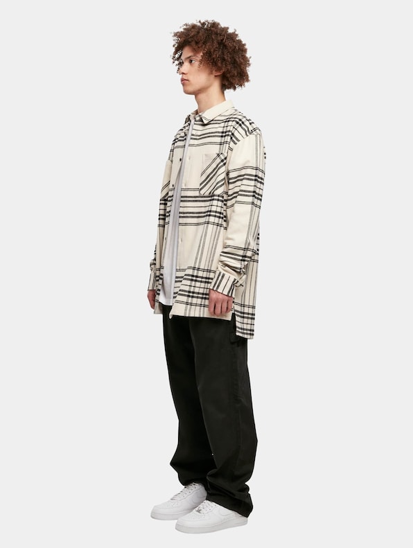 Long Oversized Checked Summit-3