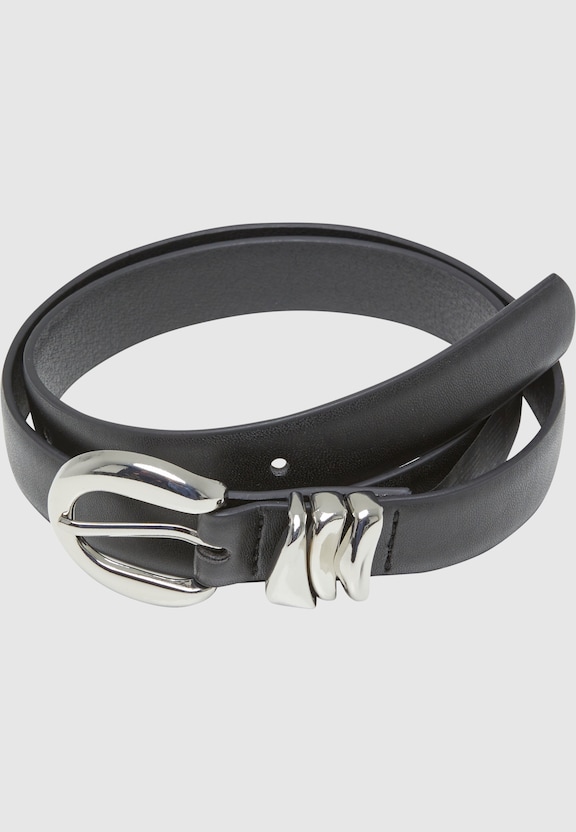 Chunky Multiple Loop Synthetic Leather -0