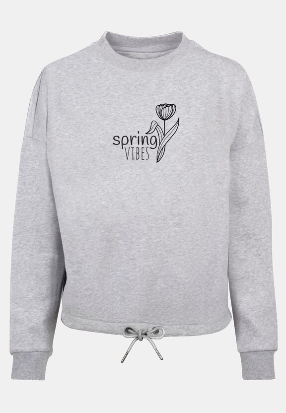 Ladies Spring - Vibes Oversize Crewneck-0