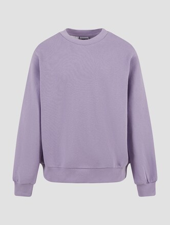 Girls Oversized Light Terry Crewneck