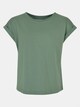 Girls Organic Extended Shoulder Tee-0