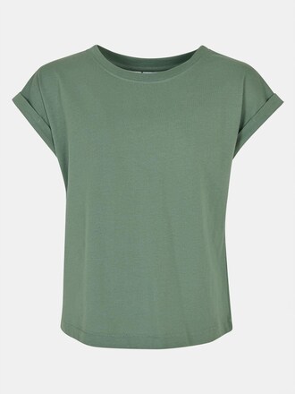 Girls Organic Extended Shoulder Tee
