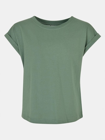 Girls Organic Extended Shoulder Tee
