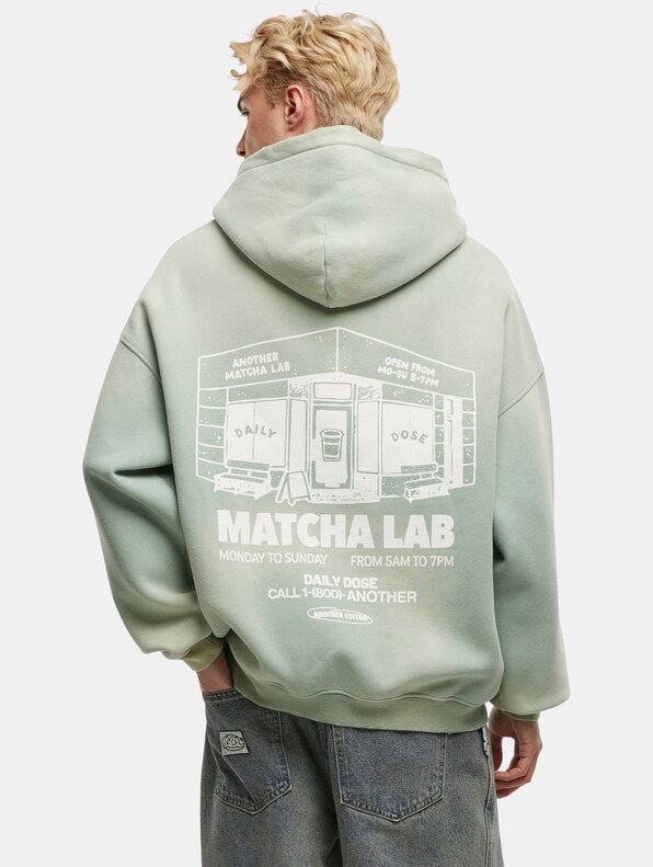 Matcha Lab Oversized Washed Hoodie-1