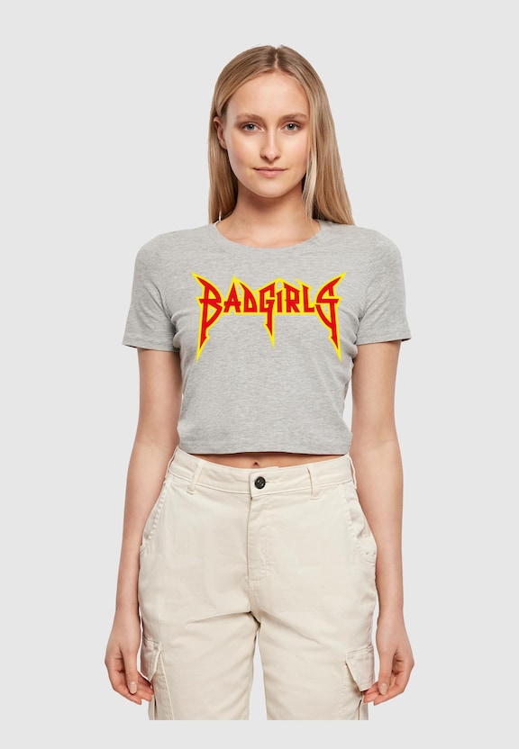 Badgirls Cropped Tee-1