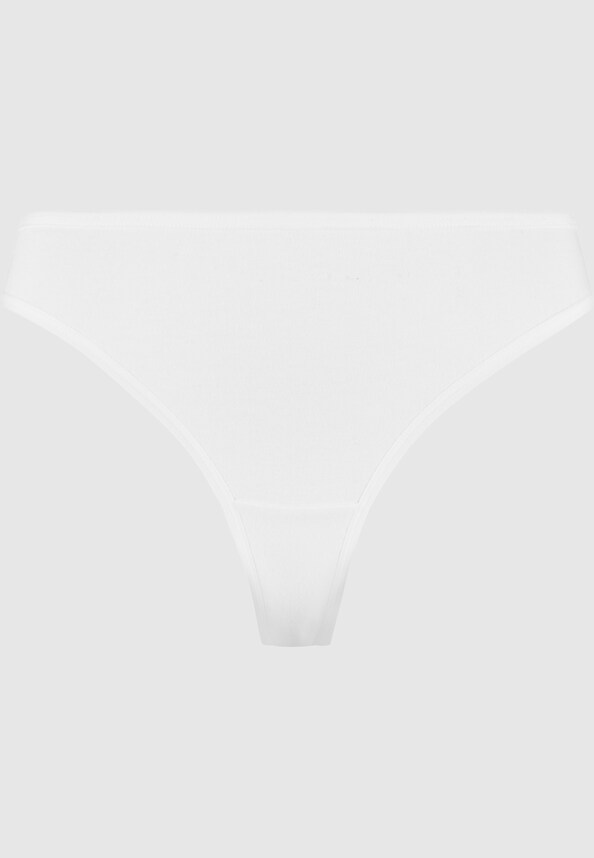 Ladies Basic Cotton Tanga 5-Pack-3