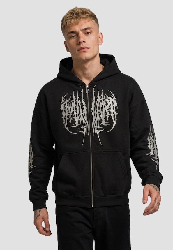 Cyber Silver Embroidery -0