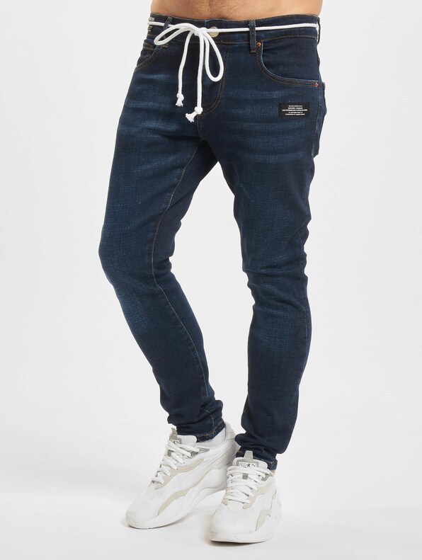 2Y Premium Emilio Skinny Jeans Blue-2