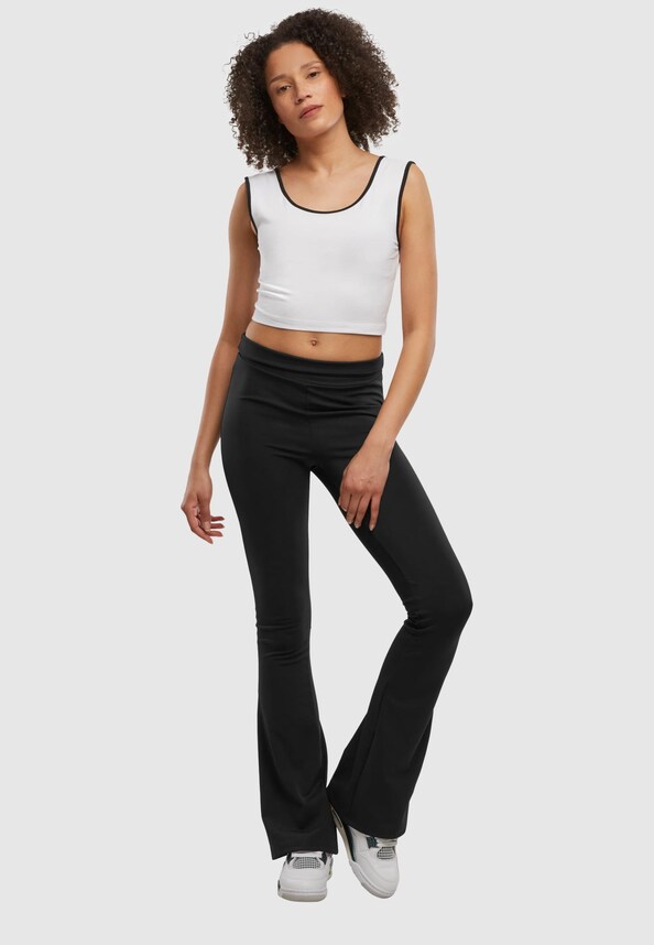  Ladies Contrast Cropped-3