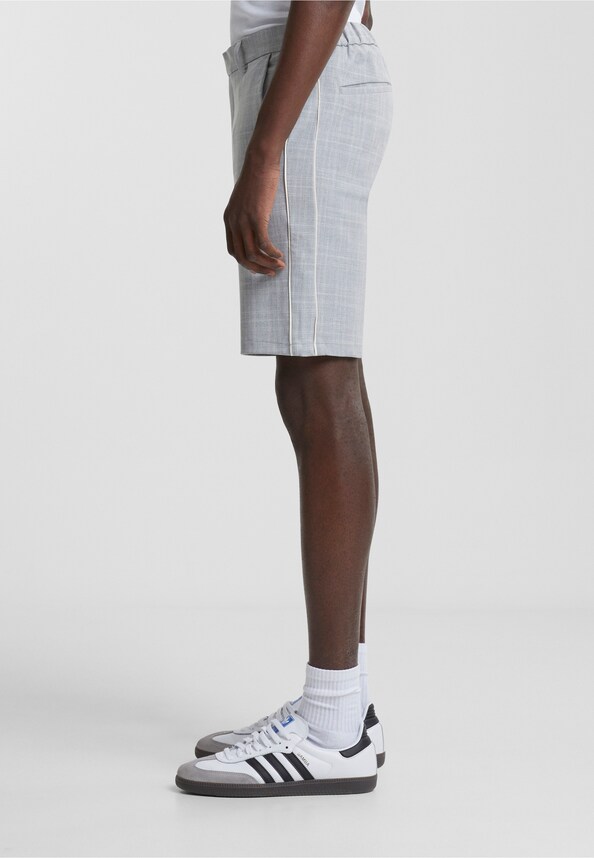 2Y Plaid Shorts With Double Stripe-2