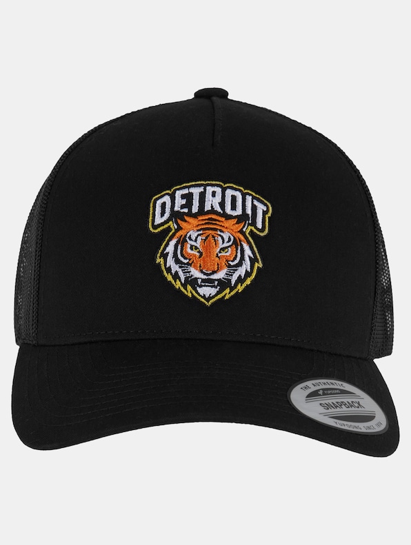 Detroit Tiger Head Patch 5-Panel Retro -1