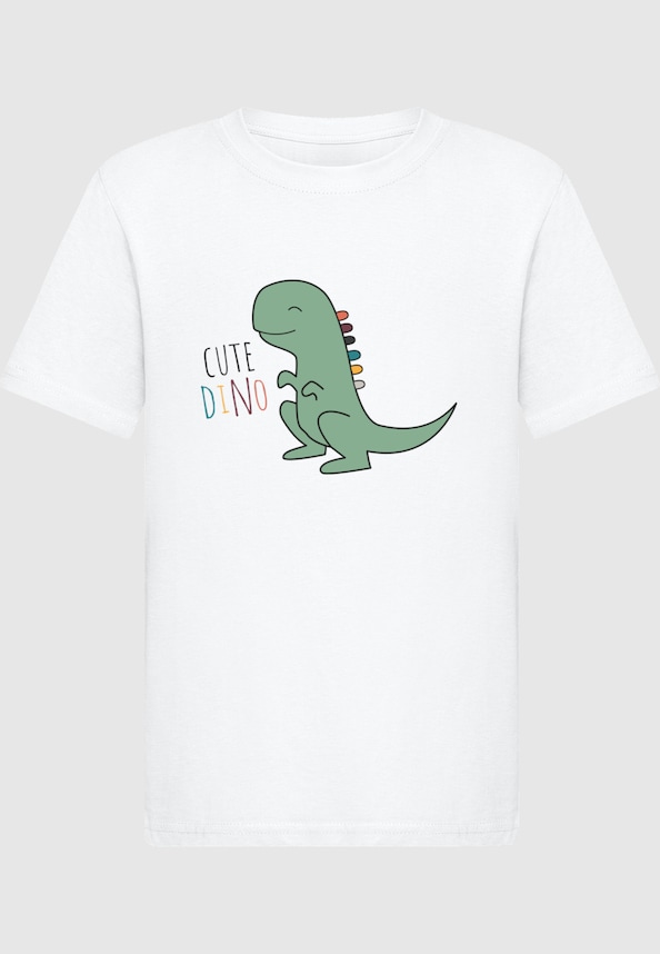 Kids Cute Dino -  Basic Tee-2