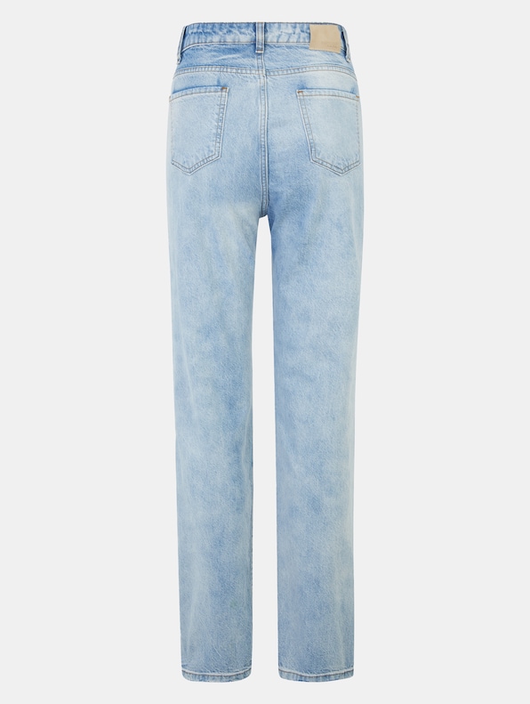 UNEFFECTED Destroyed Denim Straight Fit Jeans-1