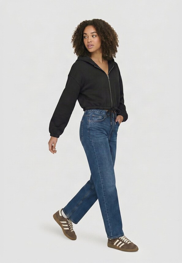 Ladies Fluffy Cropped-2