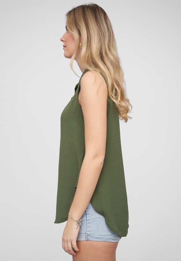 Top with button placket-2
