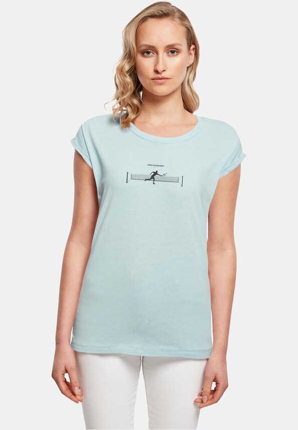 Ladies Tennis Round 1 Extended Shoulder Tee-0