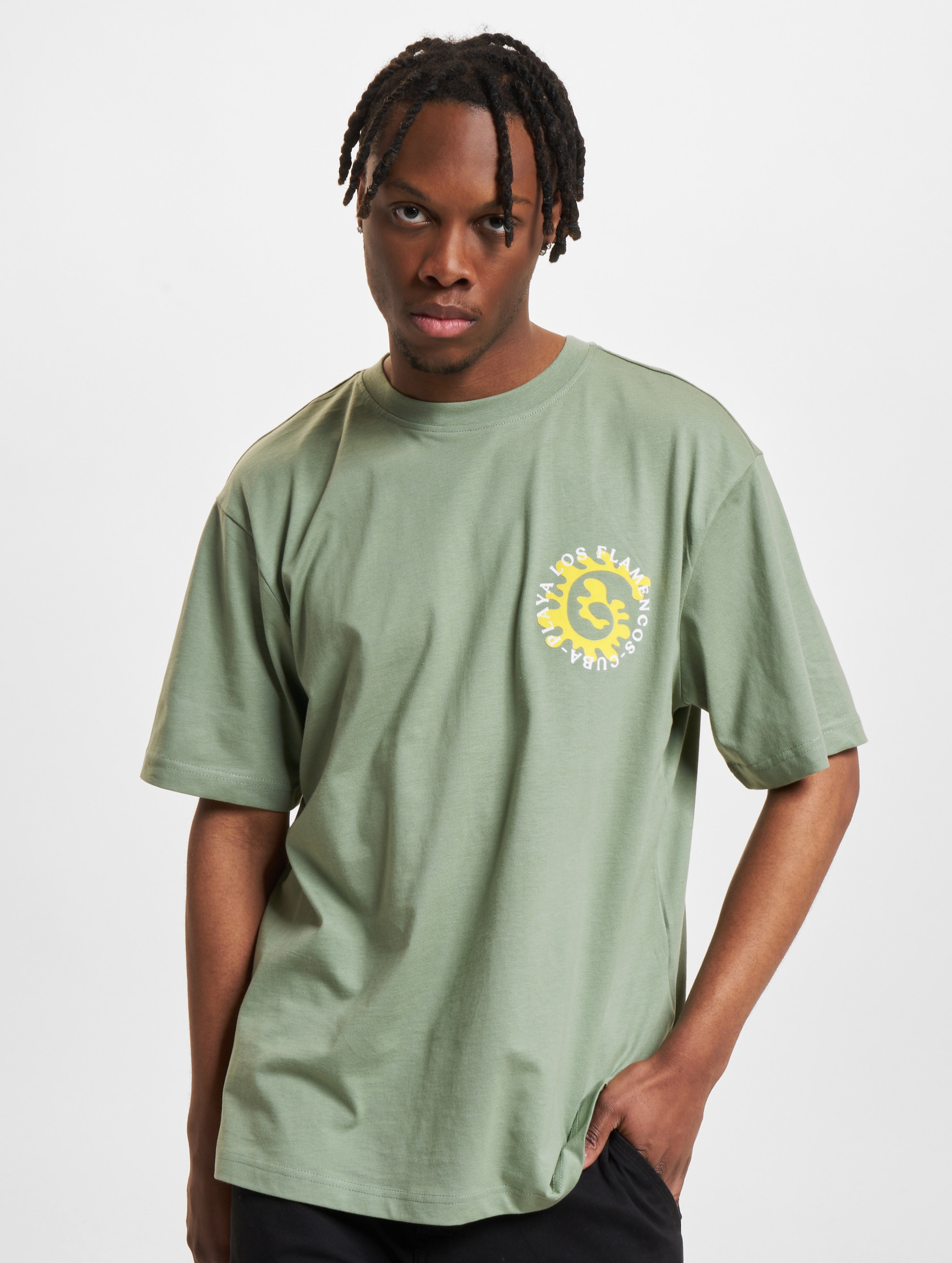 Only & Sons Lucian Life Rlx Element T-Shirt Mannen op kleur groen, Maat M