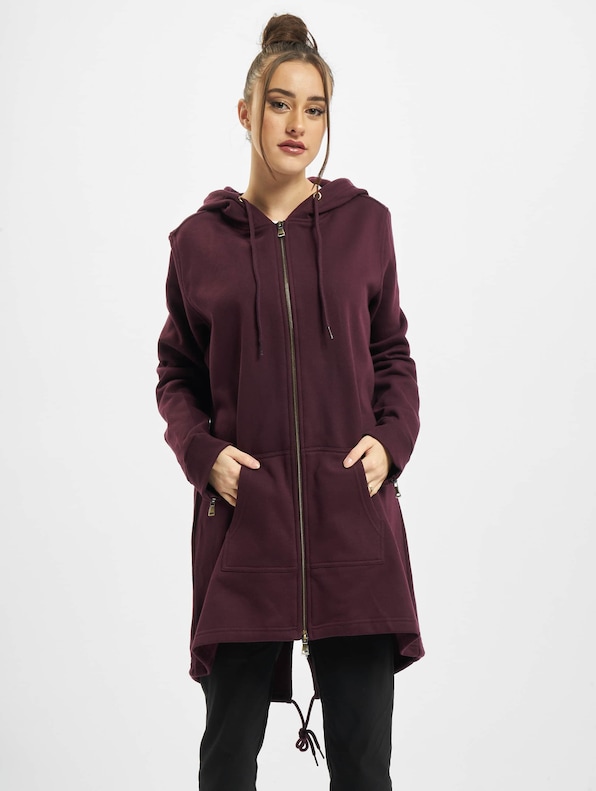 Ladies Sweat Parka-2