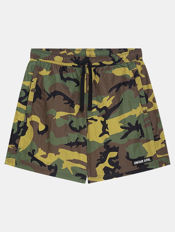 DMWU Crushed Jungle Camo Shorts-0