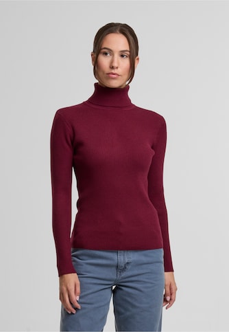 Rib turtleneck