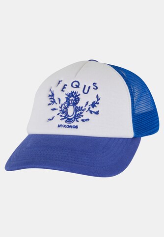 PEQUS Mykonos Graphic Trucker Cap
