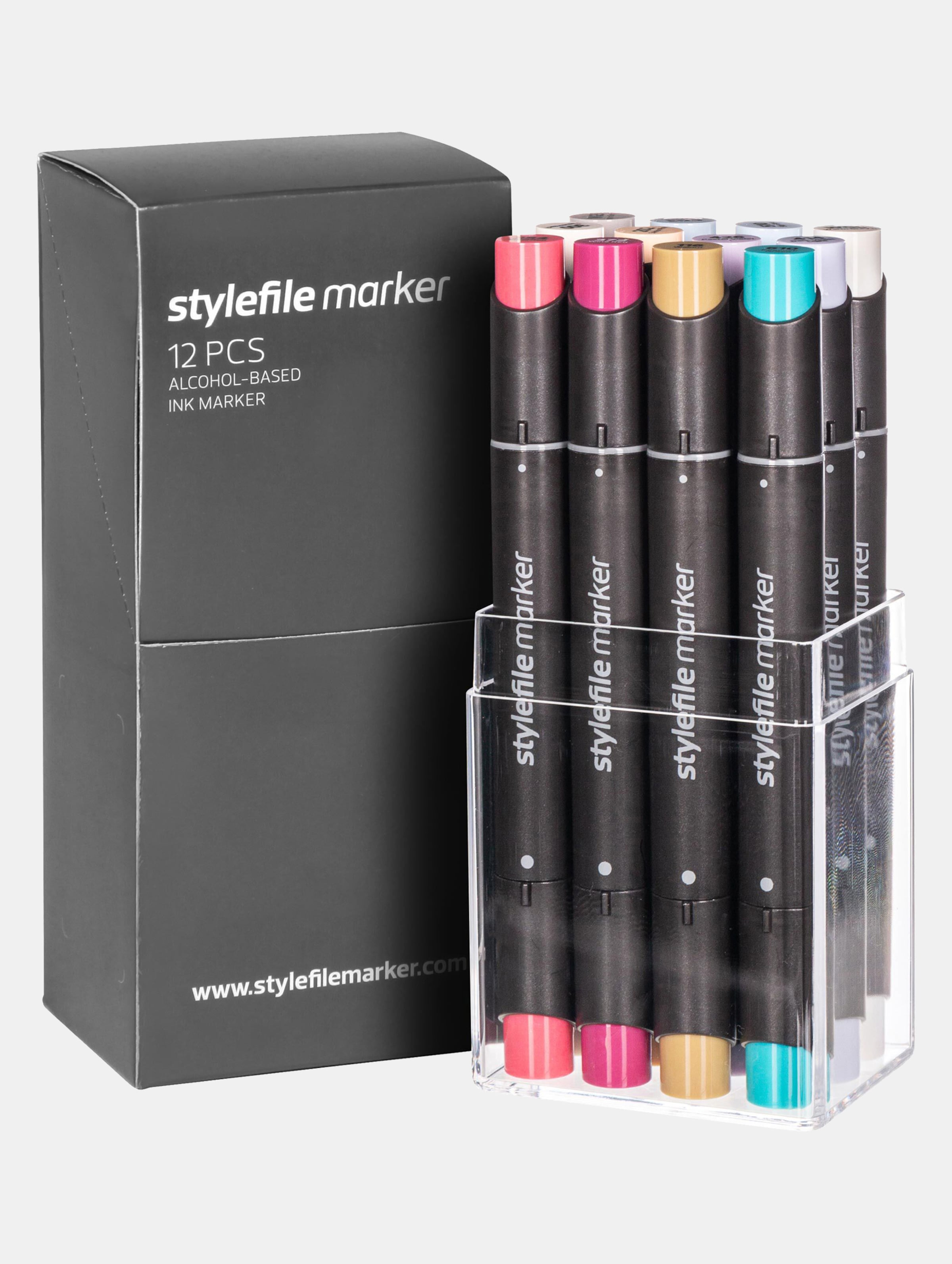 Stylefile Marker Classic 12pcs Unisex op kleur kleurrijk, Maat ONE_SIZE