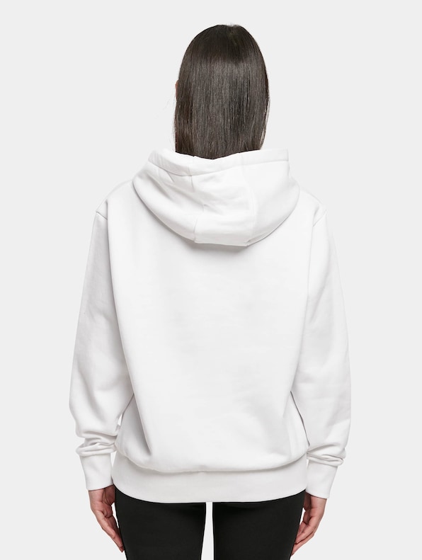 Small Signature Essential Loose Fit Hoodie white-1