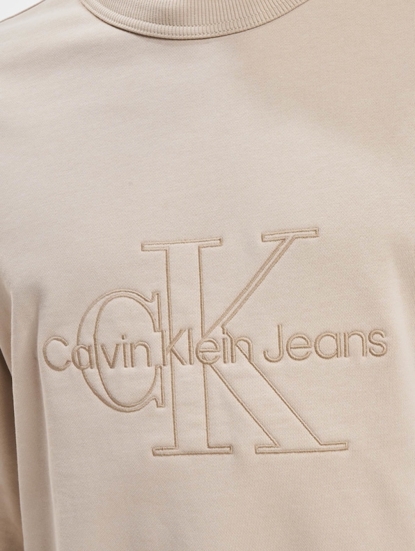 Calvin Klein Jeans Monologo Washed Crew Neck Sweater-4