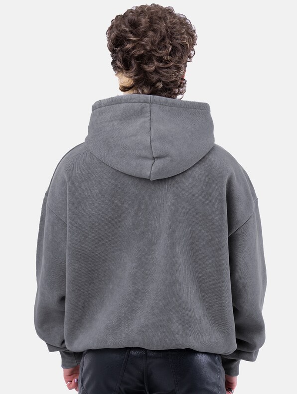 Prohibited Oversized Zip Hoodies-2