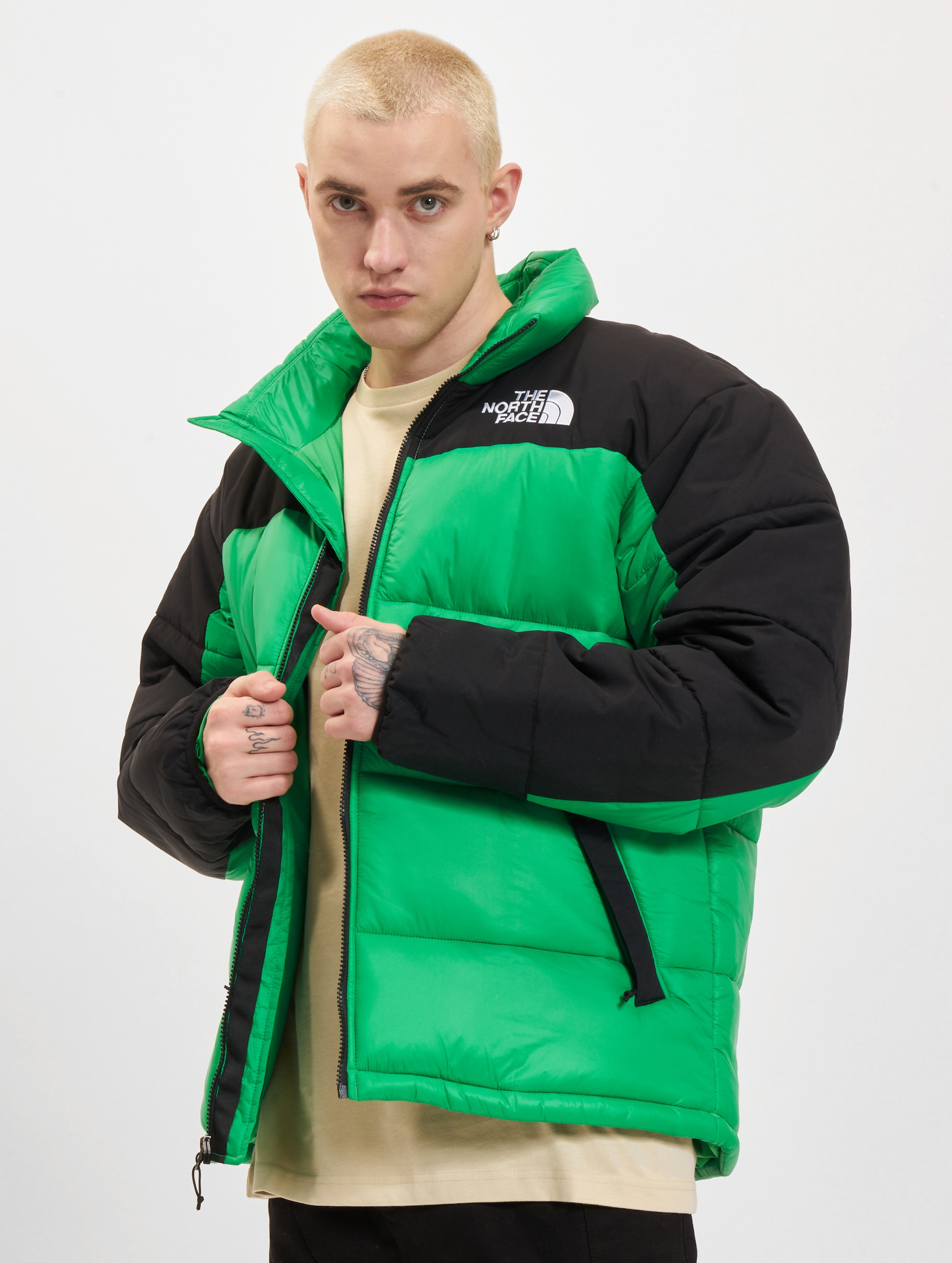 The North Face Himalayan Insulated Puffer Jacket Mannen op kleur groen, Maat XXL