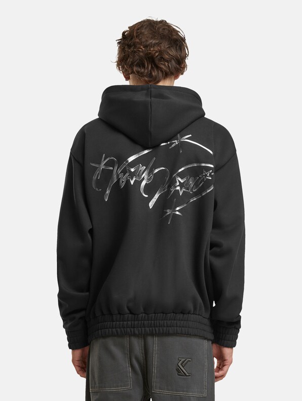 Karl Kani Authentic Star Logo Oversized Full Zip Hoodies-1