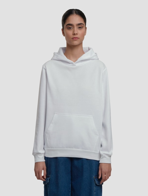 Ladies Loose Light Brushed Fleece-2