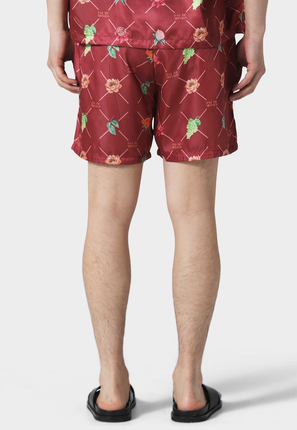 FRUIT MONOGRAM  SHORTS-1