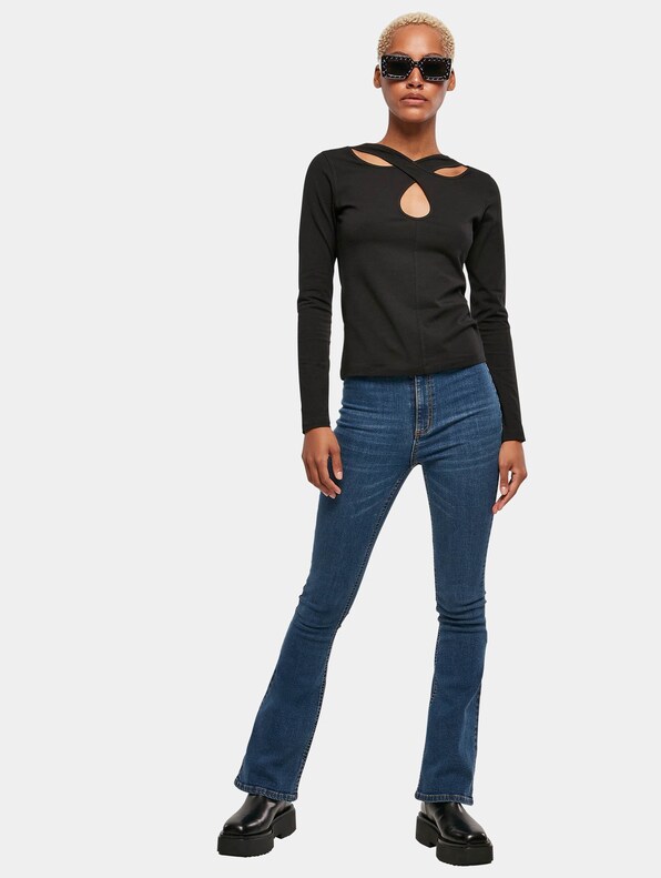 Ladies Crossed Cut Out-3