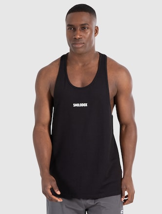 Smilodox Stringer Leno Modal Tank Tops