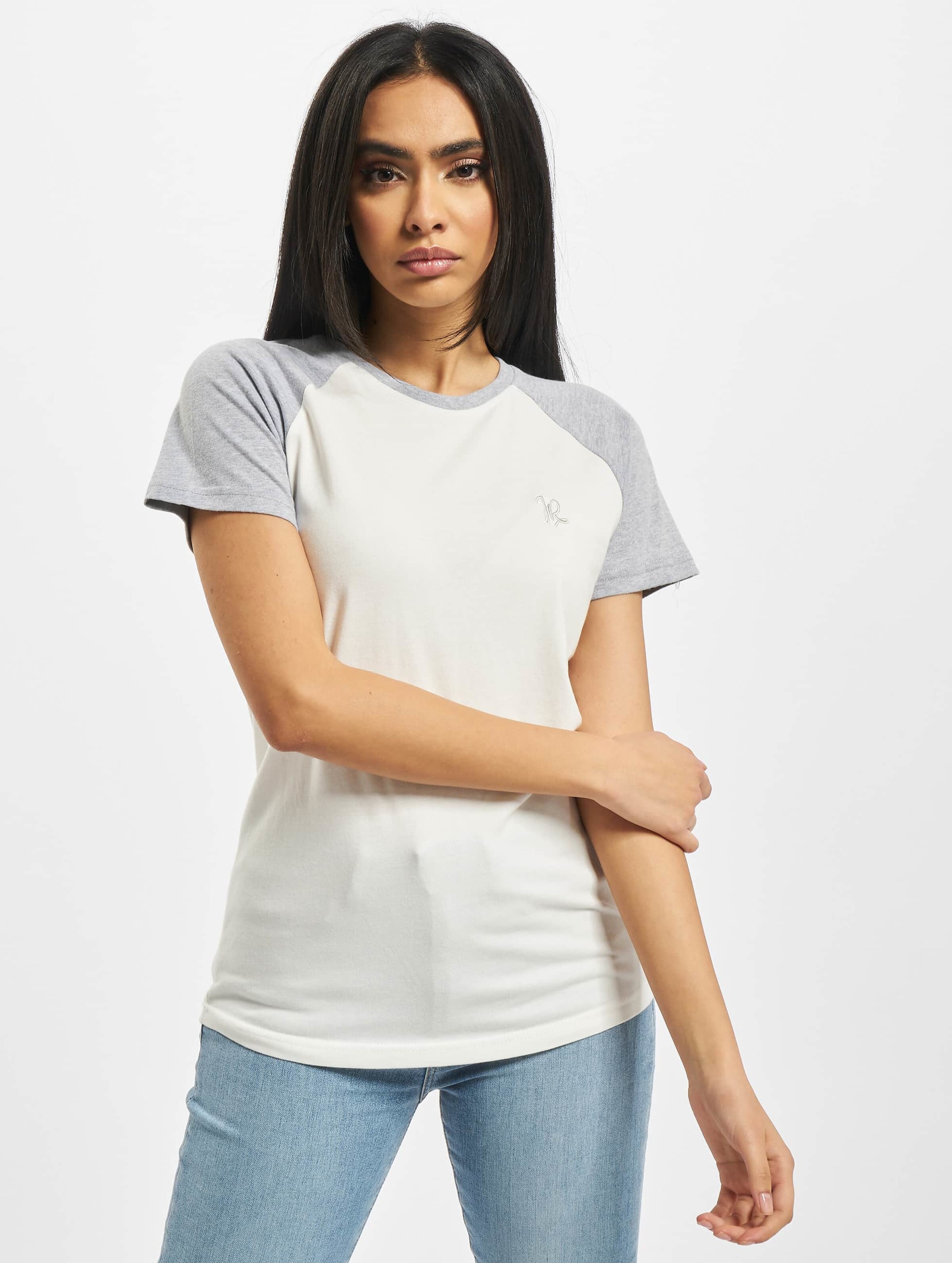 Just Rhyse Aljezur T-Shirt Vrouwen op kleur grijs, Maat XS