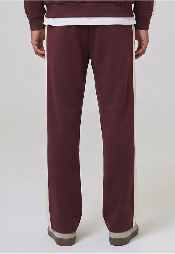 Piqué Open Leg Trackpants-1