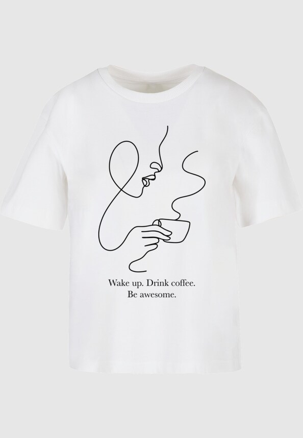 Drink Coffee Be Awesome Tee-2